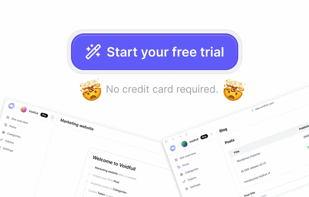 Signup with 14-day FREE trial without credit card